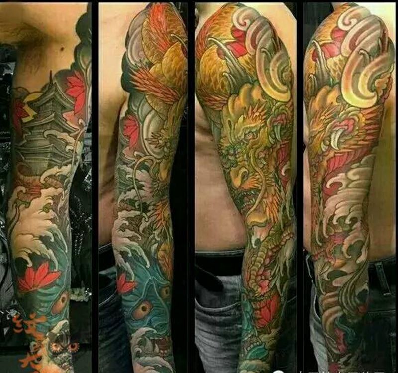 那些传统！纹身图片_