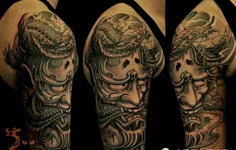 那些般若!纹身图片_