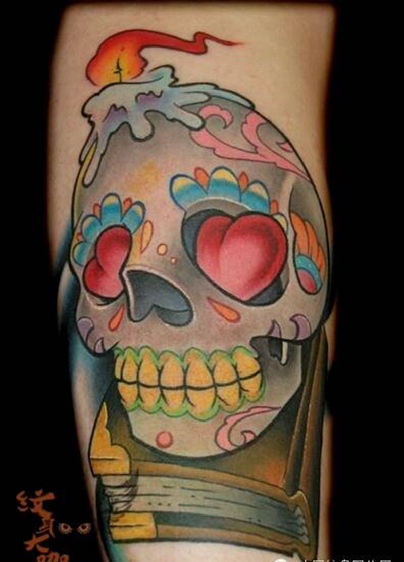 那些骷髅!纹身图片_