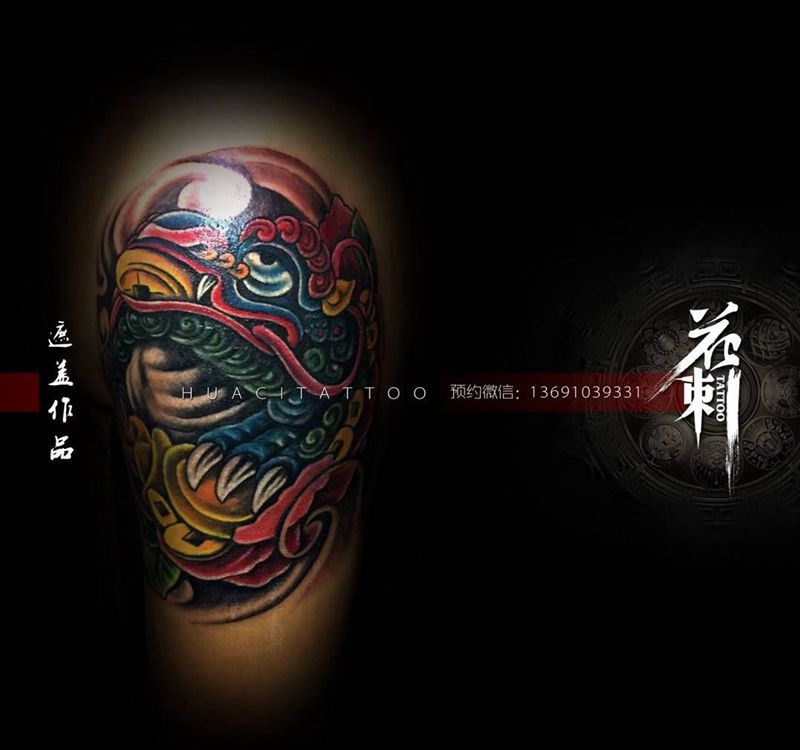 花刺作品！纹身图片_