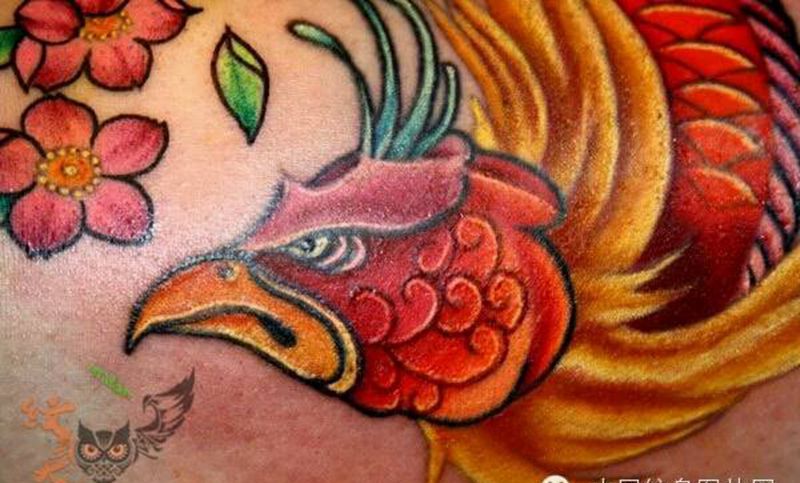 那些凤凰！纹身图片_