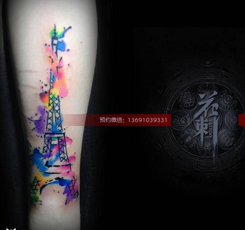 北京花刺纹身作品回顾！纹身图片_