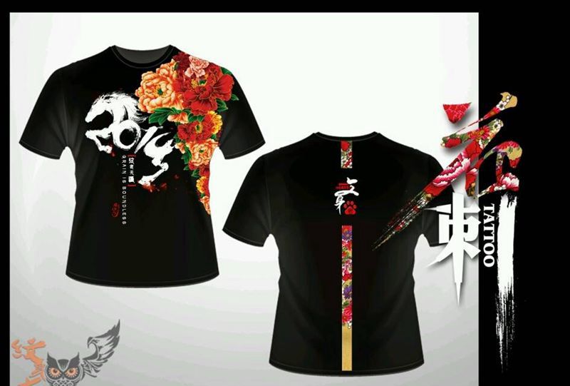 花刺作品!纹身图片_