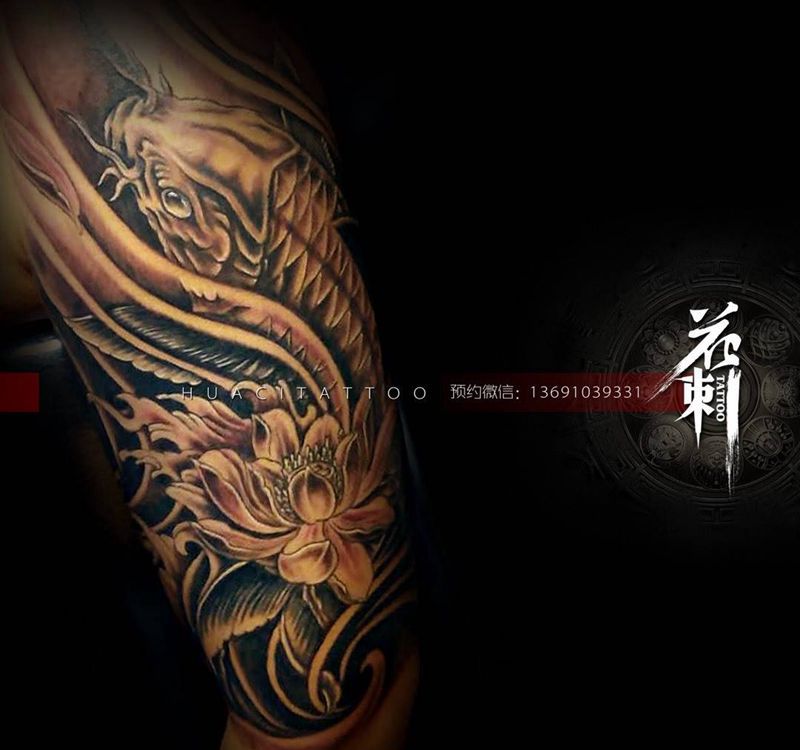 花刺作品！纹身图片_