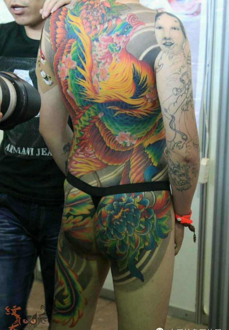 那些凤凰！纹身图片_