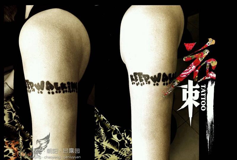 早期小图作品纹身图片_欧美手臂字符英文纹身图案