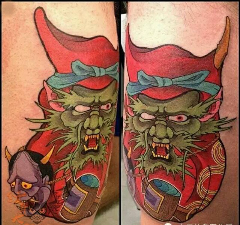 那些牛逼传统!纹身图片_