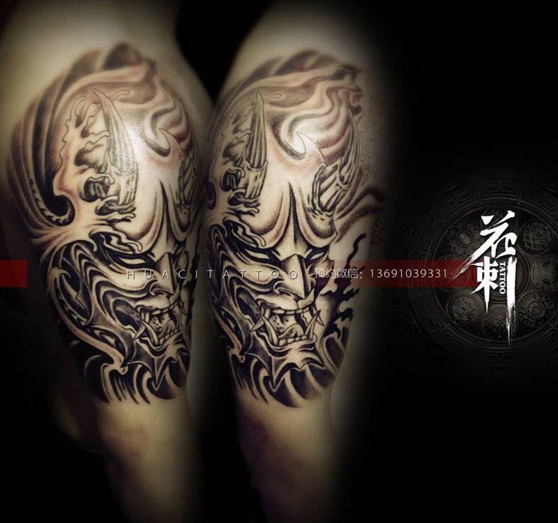 花刺作品！纹身图片_