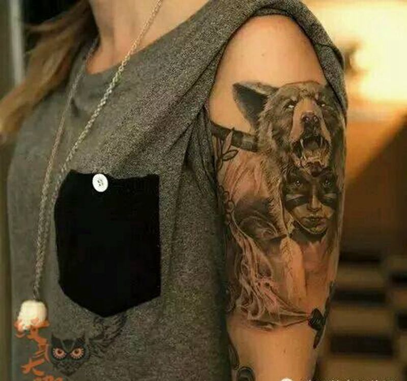 那些写实!纹身图片_