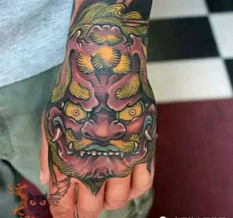 那些传统！纹身图片_手臂传统动物纹身图案
