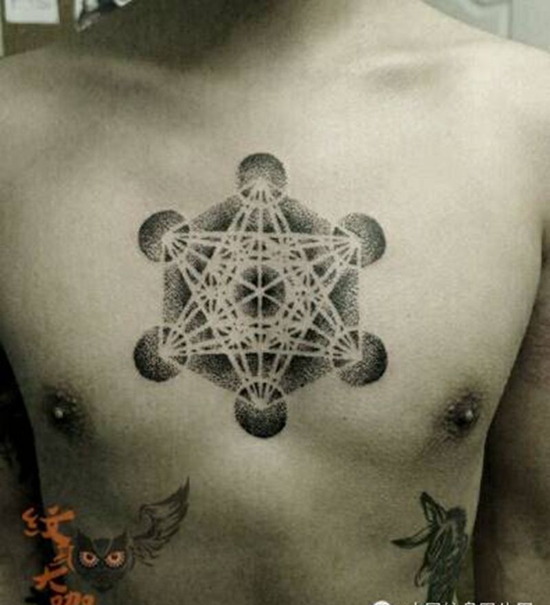 那些点刺！纹身图片_