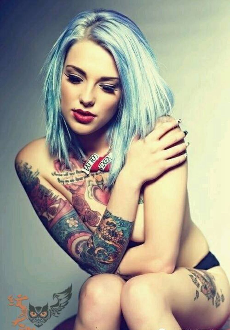 那些性感！纹身图片_