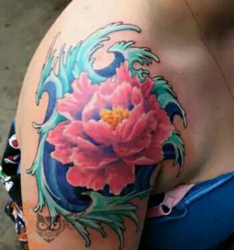 素材参考！花！纹身图片_