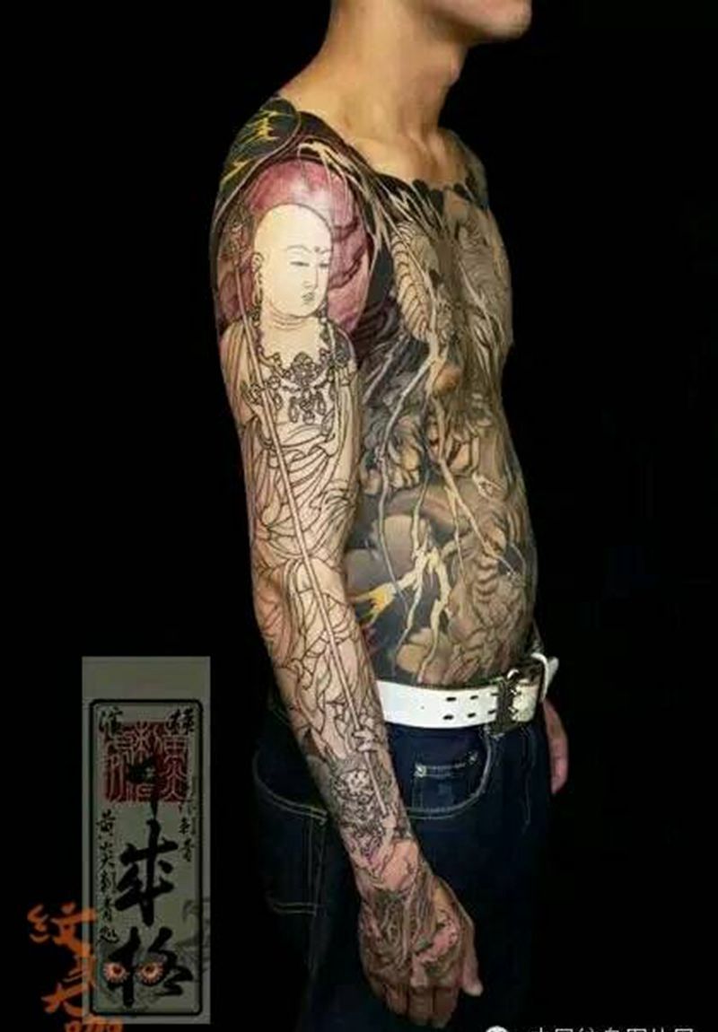 那些佛！纹身图片_