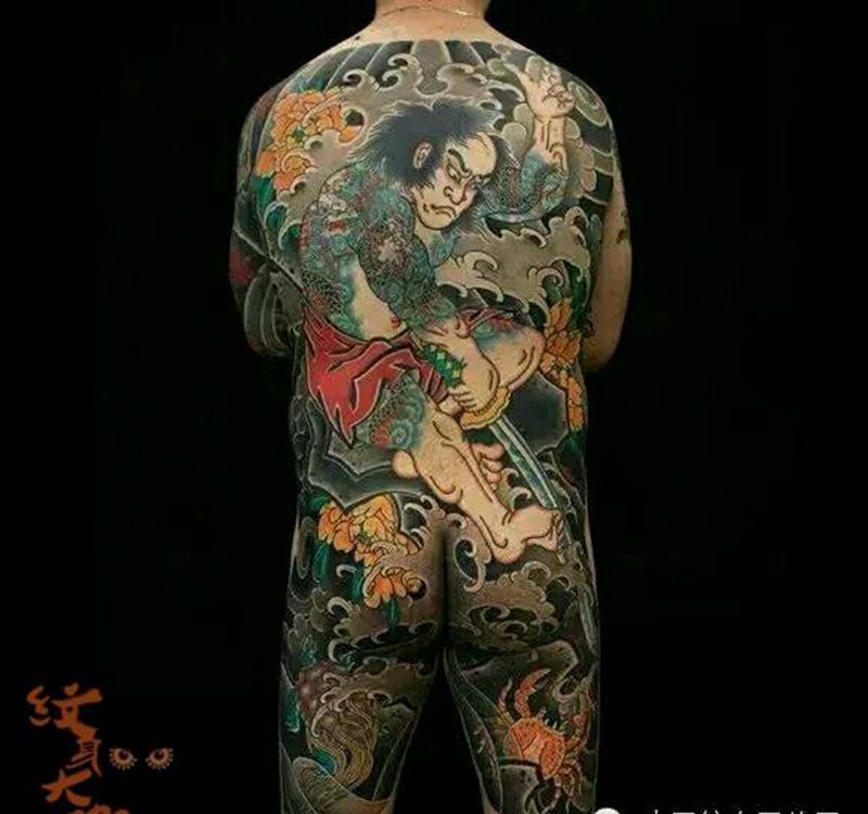 那些传统！纹身图片_