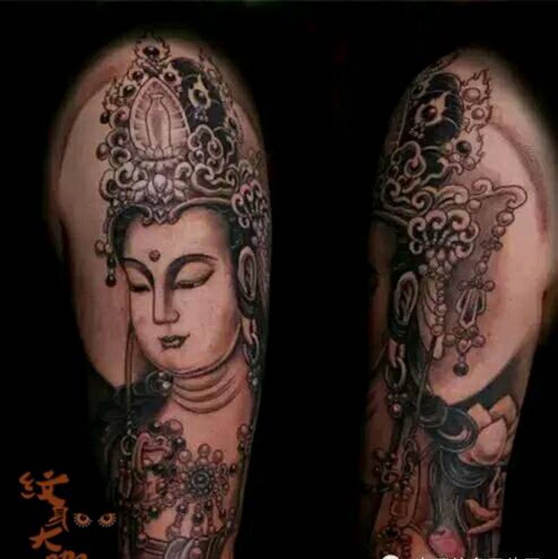 那些佛!纹身图片_