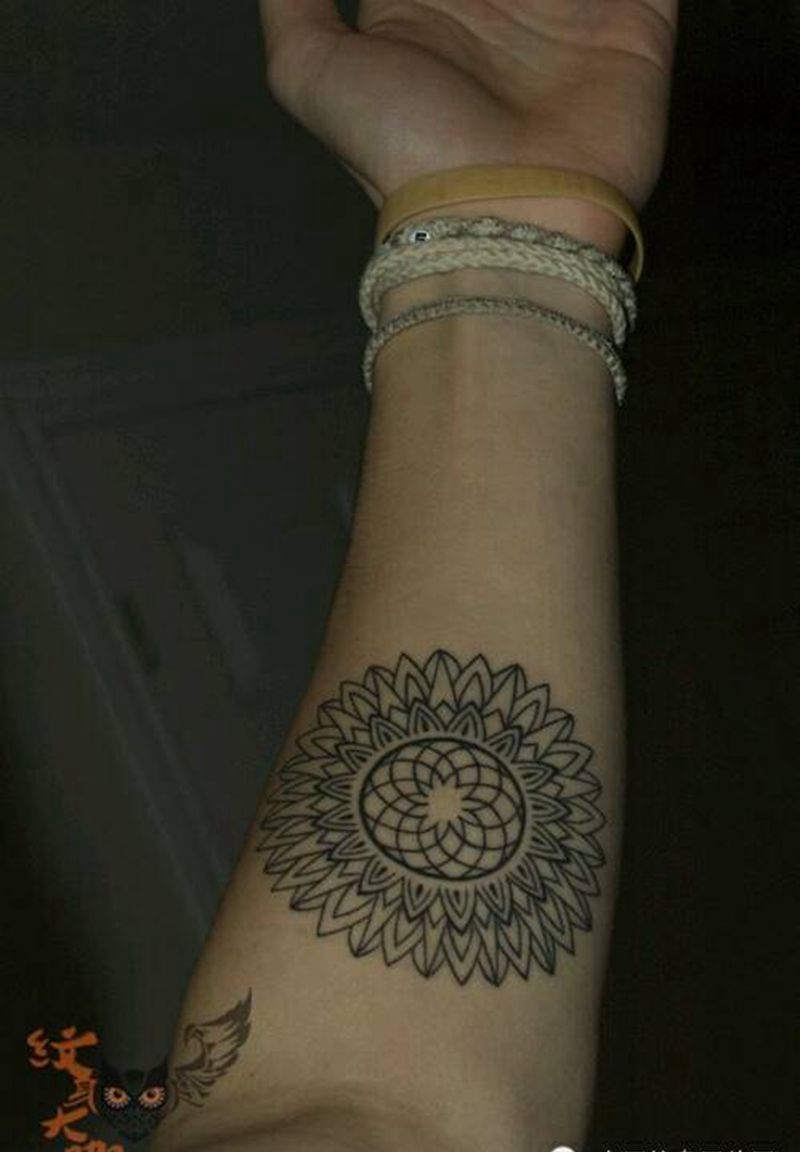 那些点刺！纹身图片_