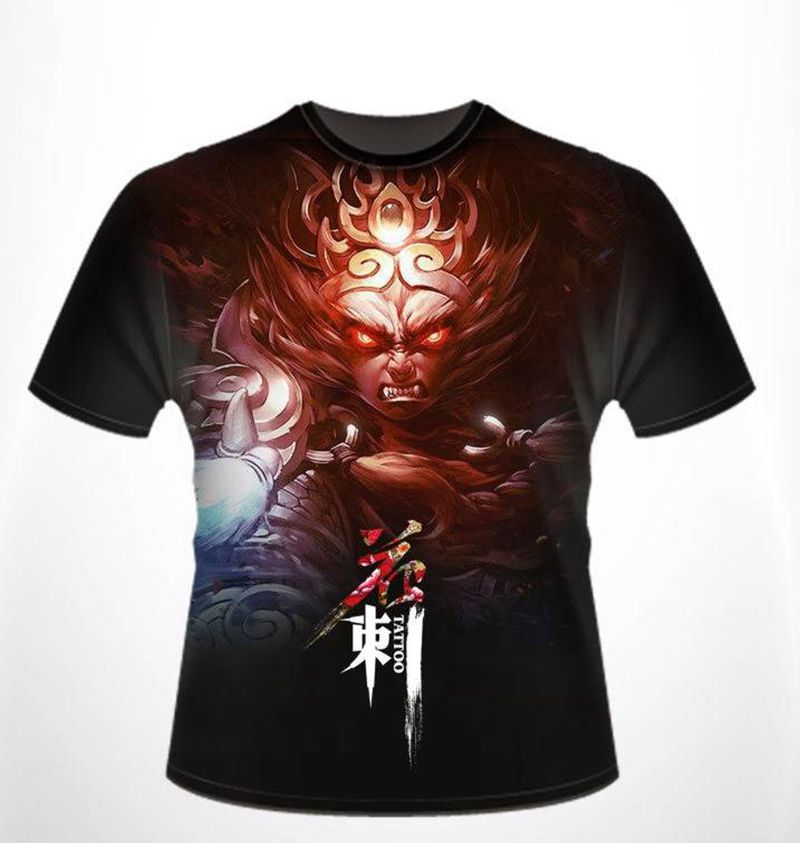 2016花刺新年T恤纹身图片_原创纹身图案