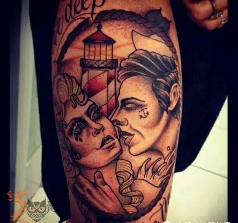 那些school妹子！纹身图片_