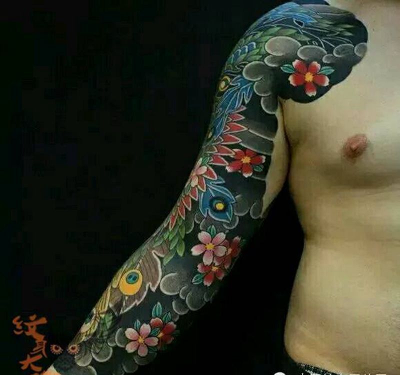 那些传统！纹身图片_