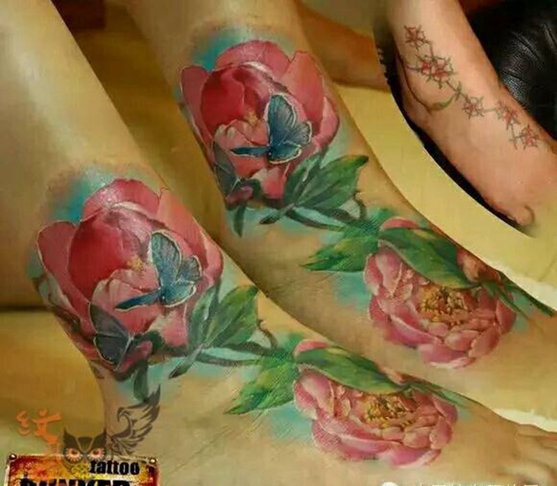 那些花儿!纹身图片_