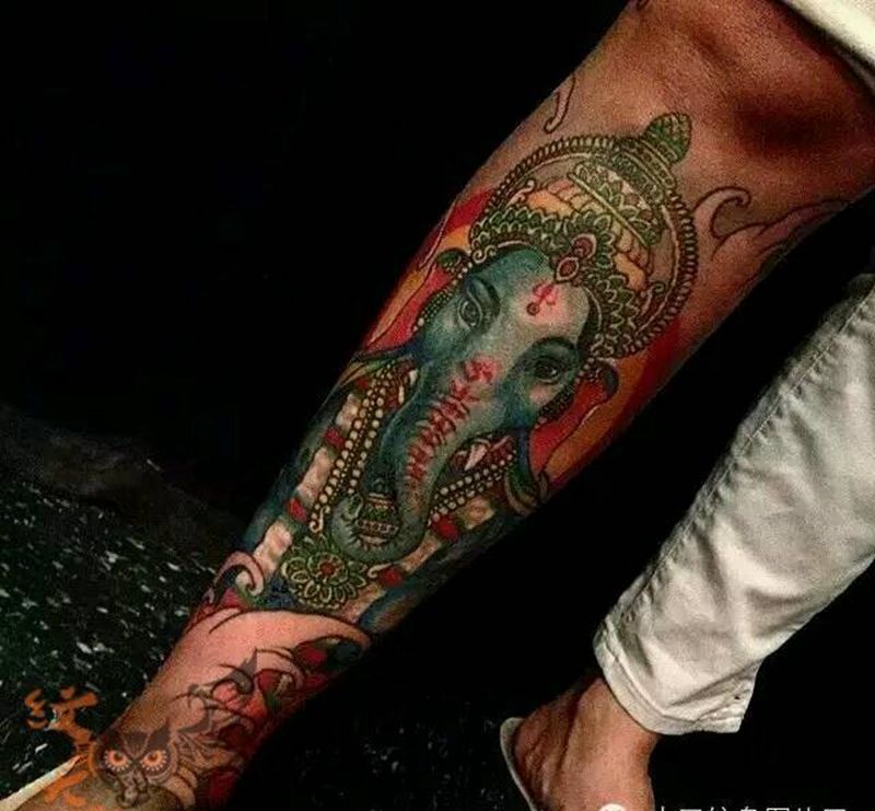 那些牛逼传统!纹身图片_