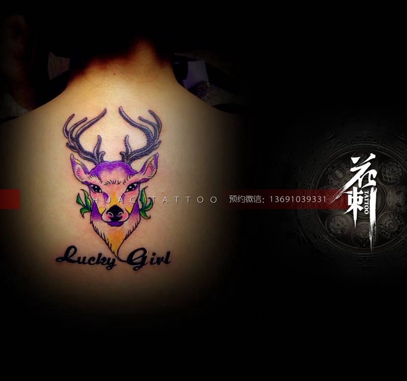 花刺作品!纹身图片_