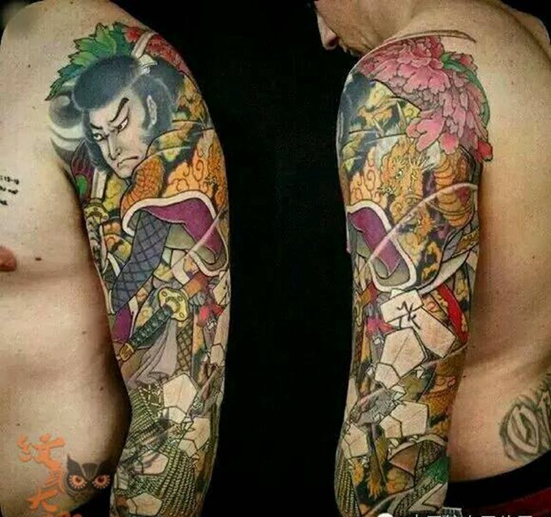 那些传统！纹身图片_