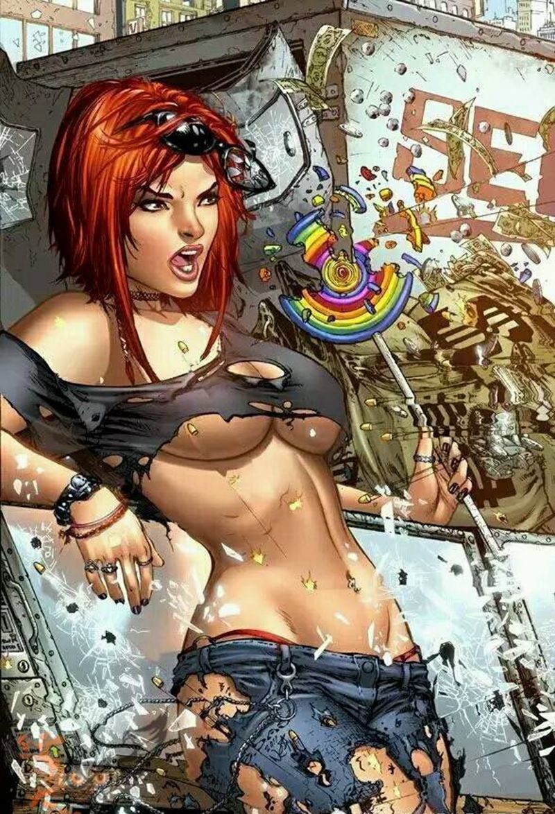 那些性感大妞!纹身图片_