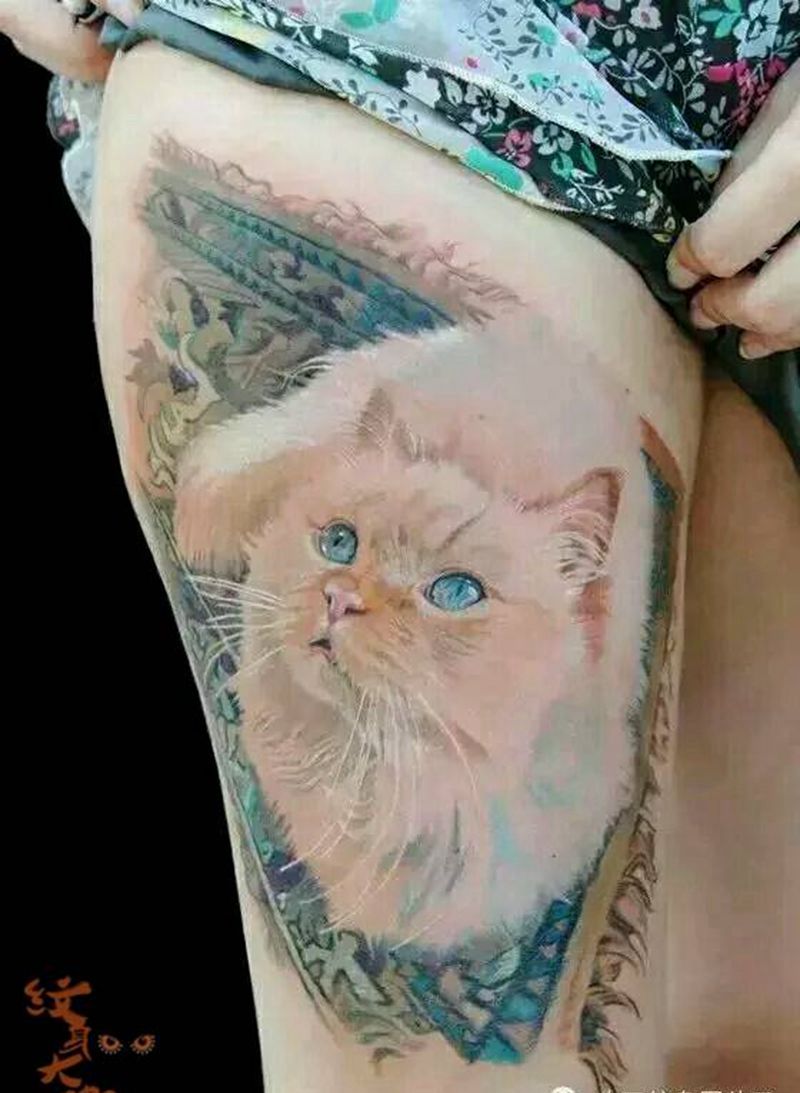 那些写实!纹身图片_