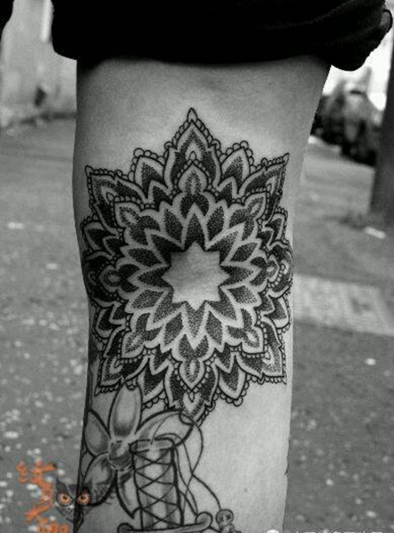 那些点刺！纹身图片_