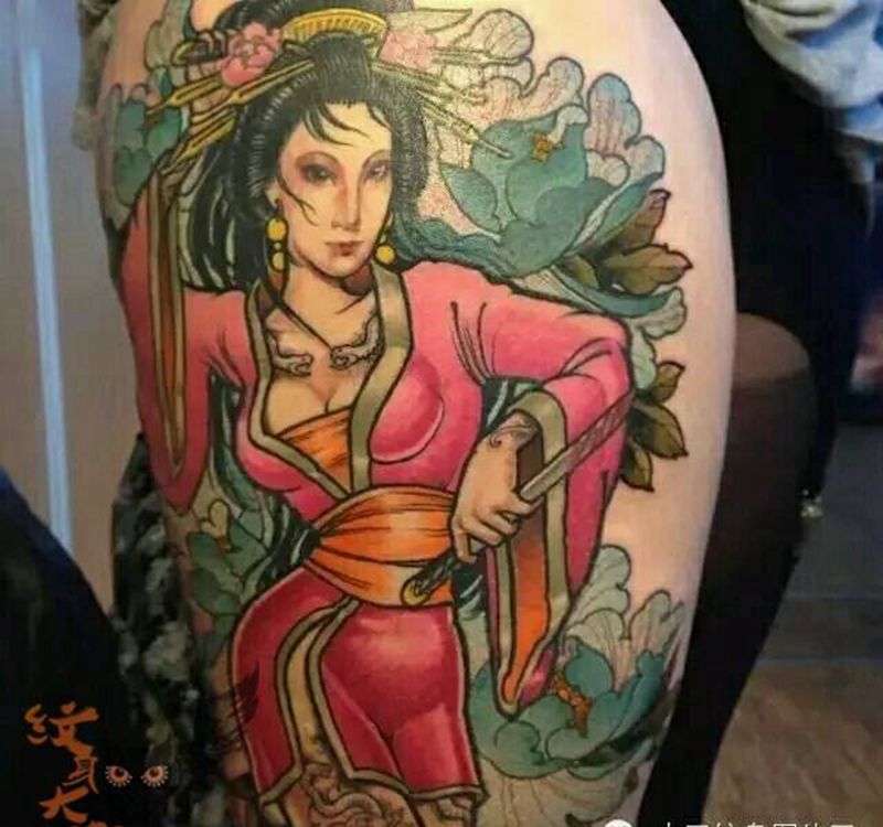 那些牛逼传统!纹身图片_