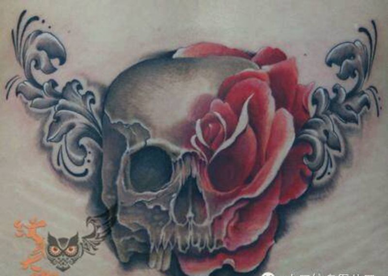那些骷髅！纹身图片_
