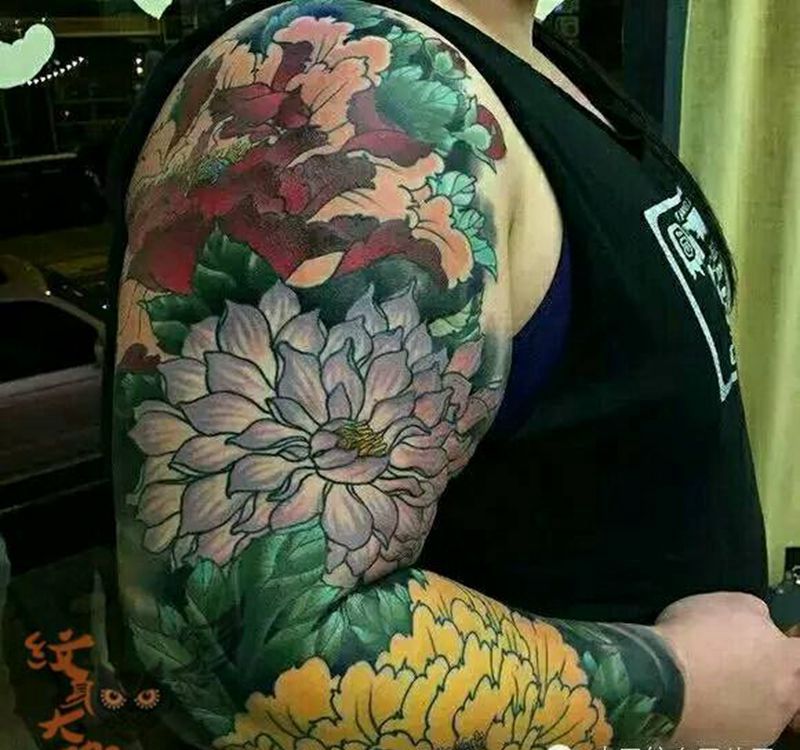 那些传统！纹身图片_