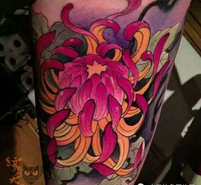 那些牛逼传统!纹身图片_