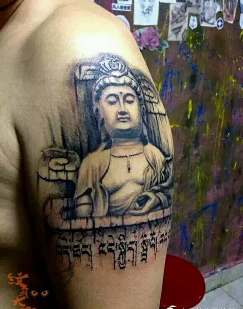 那些佛！纹身图片_