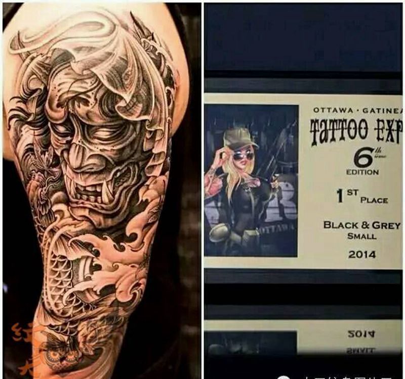 那些般若！纹身图片_