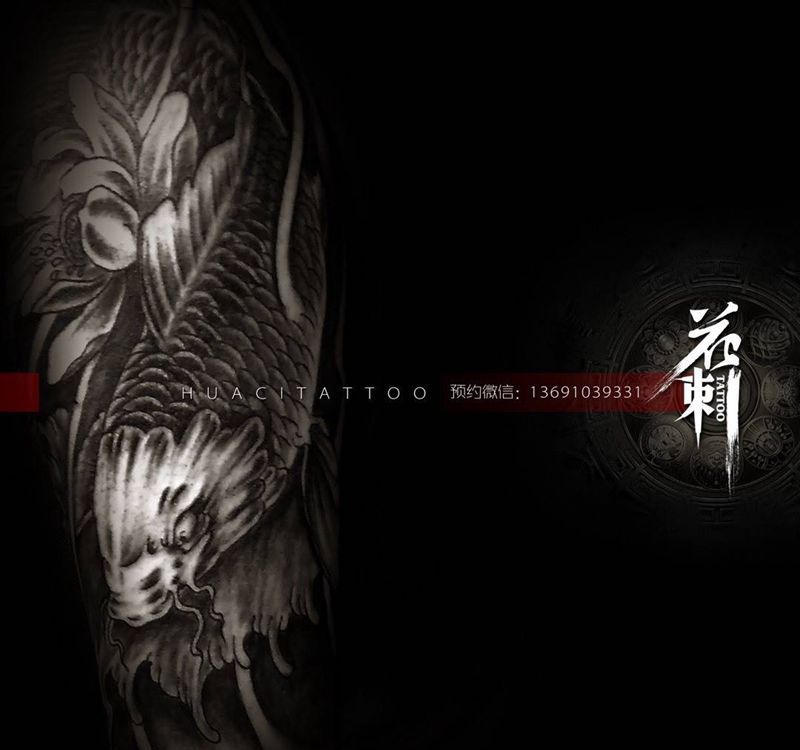 花刺作品！纹身图片_