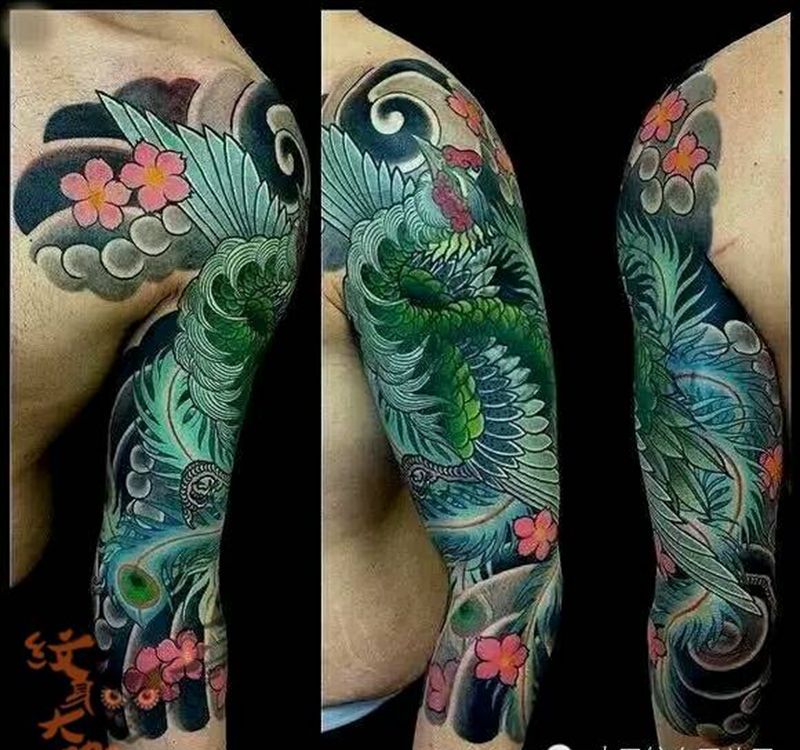 那些传统!纹身图片_