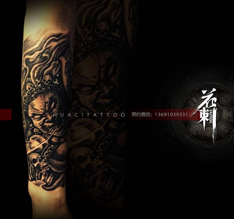 花刺作品！纹身图片_