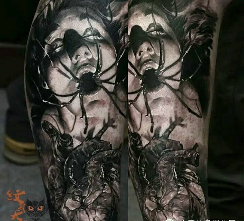 那些写实!纹身图片_