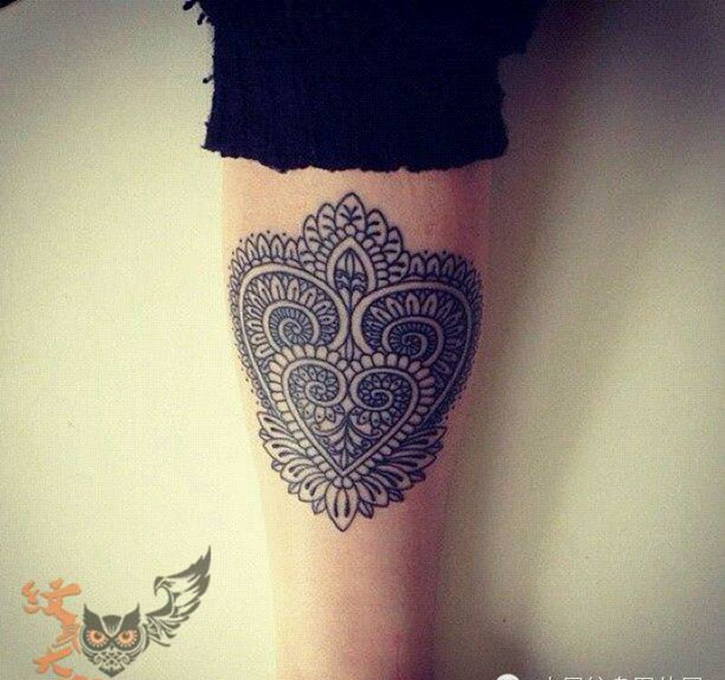 那些点刺！纹身图片_