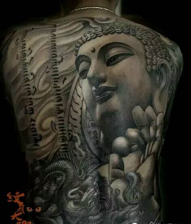 那些佛!纹身图片_