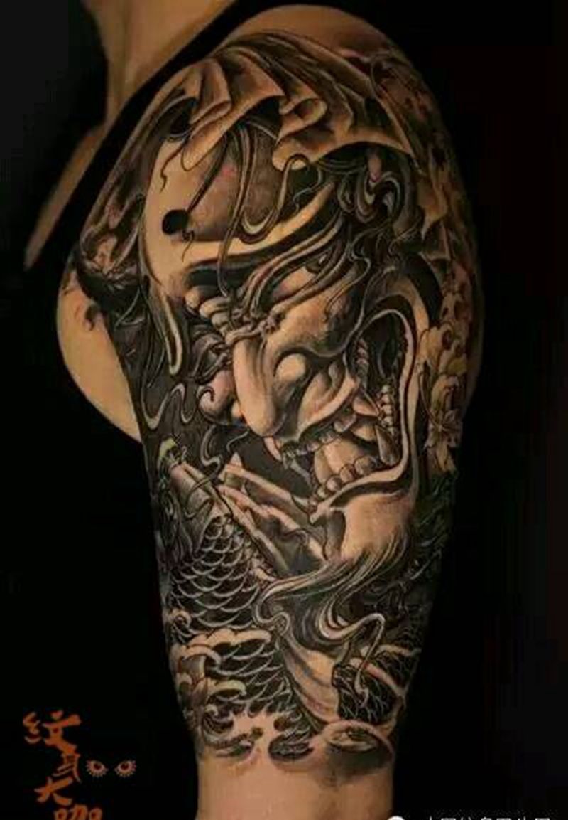 那些般若！纹身图片_