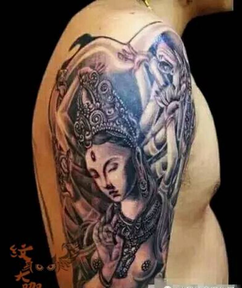 那些佛!纹身图片_
