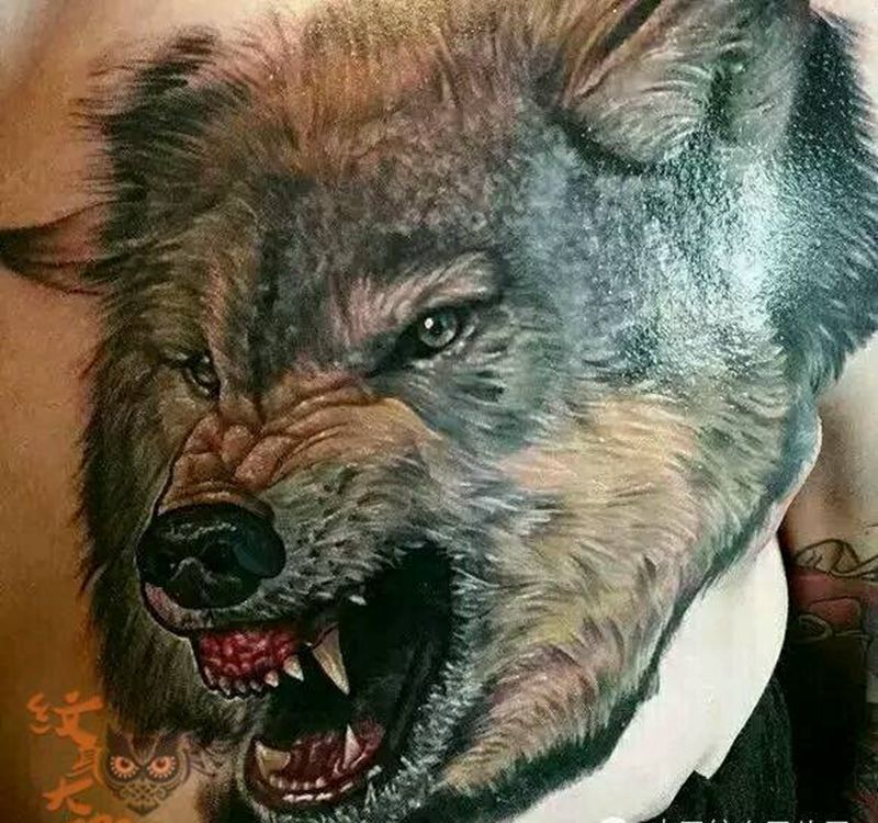 那些写实!纹身图片_