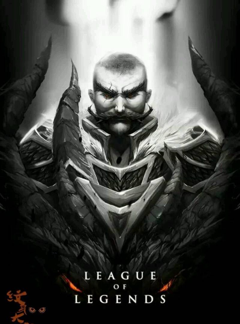 暗黑系素材!纹身图片_欧美人物纹身图案