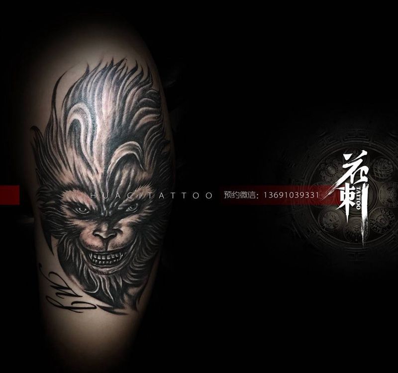 花刺作品！纹身图片_