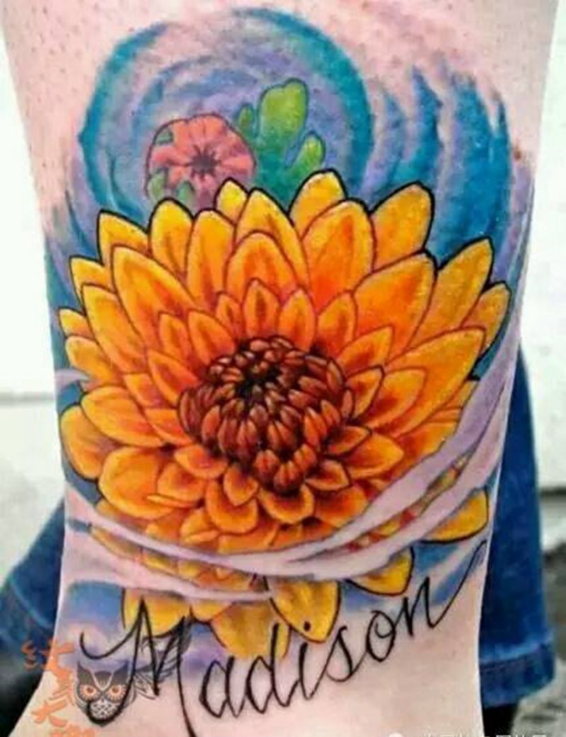 那些花儿!纹身图片_