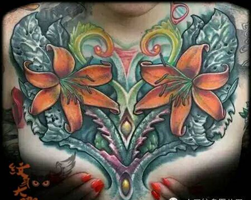 那些花儿!纹身图片_